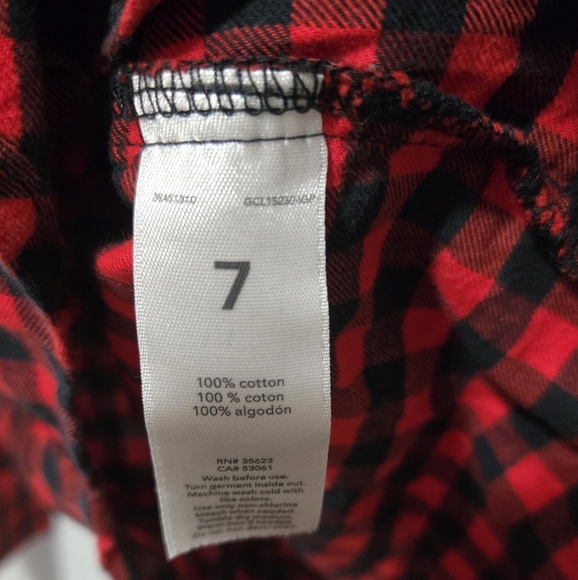Carter's Kids Plaid Button Down Shirt - Picture 3 of 4